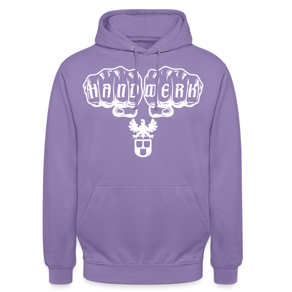 Unisex Hoodie "Maler" Lavendel Unisex Hoodie