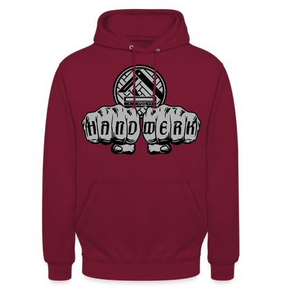 Unisex Hoodie "Parkettleger" Bordeaux Unisex Hoodie