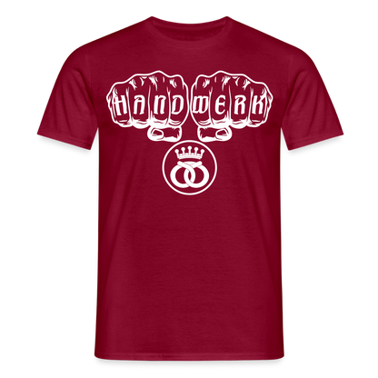 Unisex T-Shirt "Bäcker" Ziegelrot Männer T-Shirt