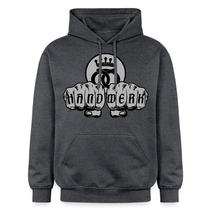 Gildan Unisex Softstyle® "Bäcker" Dunkelgrau meliert Gildan Unisex Softstyle® Midweight Hoodie