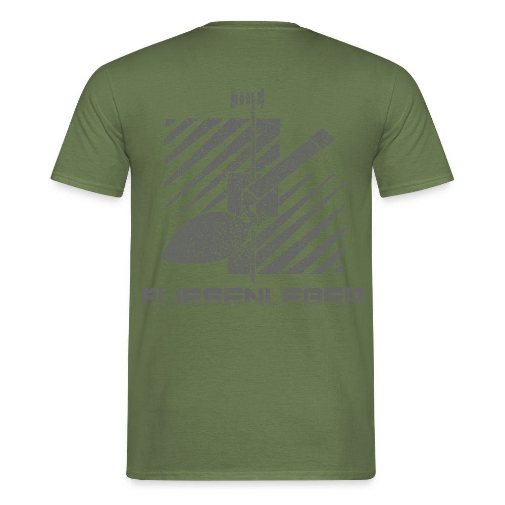Unisex T-Shirt "Fliesenleger" Militärgrün Männer T-Shirt