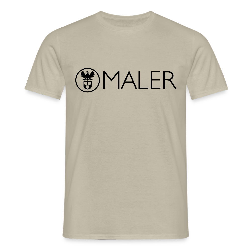 Unisex T-Shirt "Maler" Sandbeige Männer T-Shirt