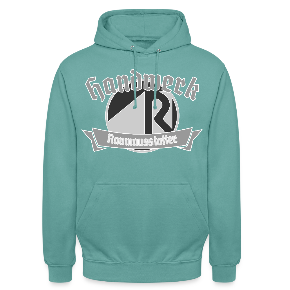 Unisex Hoodie "Raumausstatter" Pastelltürkis Unisex Hoodie