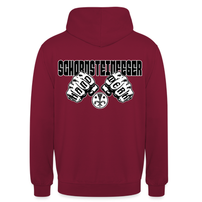 Unisex Hoodie "Schornsteinfeger" Bordeaux Unisex Hoodie