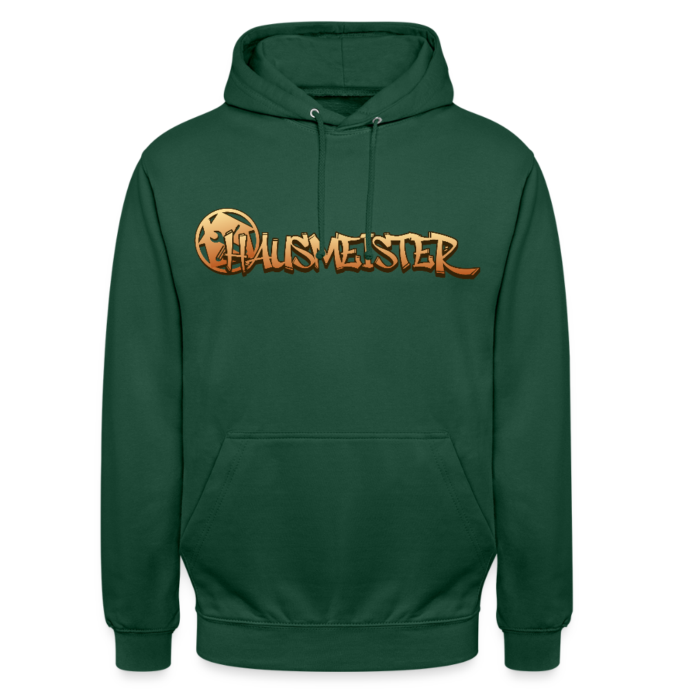 Unisex Hoodie "Hausmeister" Flaschengrün Unisex Hoodie