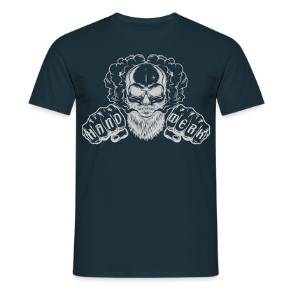 Unisex T-Shirt "Blackbeard-Handwerk" Navy Männer T-Shirt