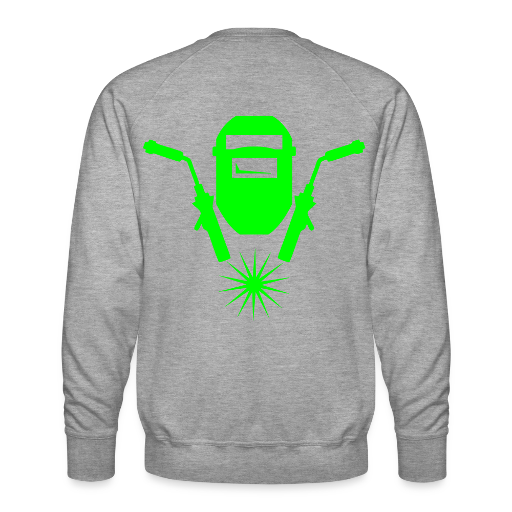 Unisex Premium Pullover "Metallbauer" neongrün Männer Premium Pullover