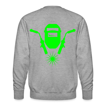 Unisex Premium Pullover "Metallbauer" neongrün Männer Premium Pullover