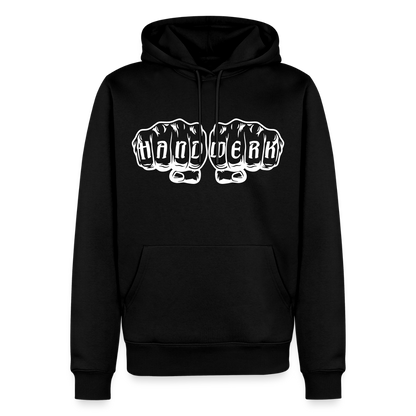 Männer Premium Hoodie "Handwerk" Schwarz Männer Premium Hoodie