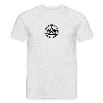 Unisex Zimmermann T-Shirt von Spreadconnect, beidseitig bedruckt mit Handwerker-Design, langlebiger Baumwollstoff, bequem und stylisch.