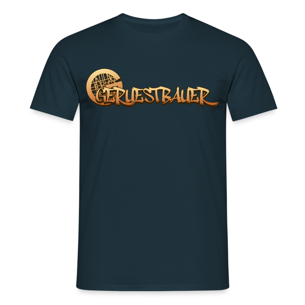 Unisex T-Shirt "Gerüstbauer" - Navy