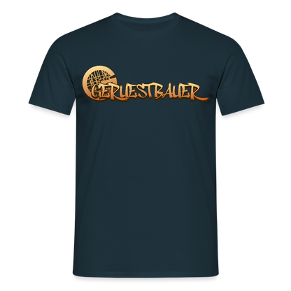Unisex T-Shirt "Gerüstbauer" Navy Männer T-Shirt