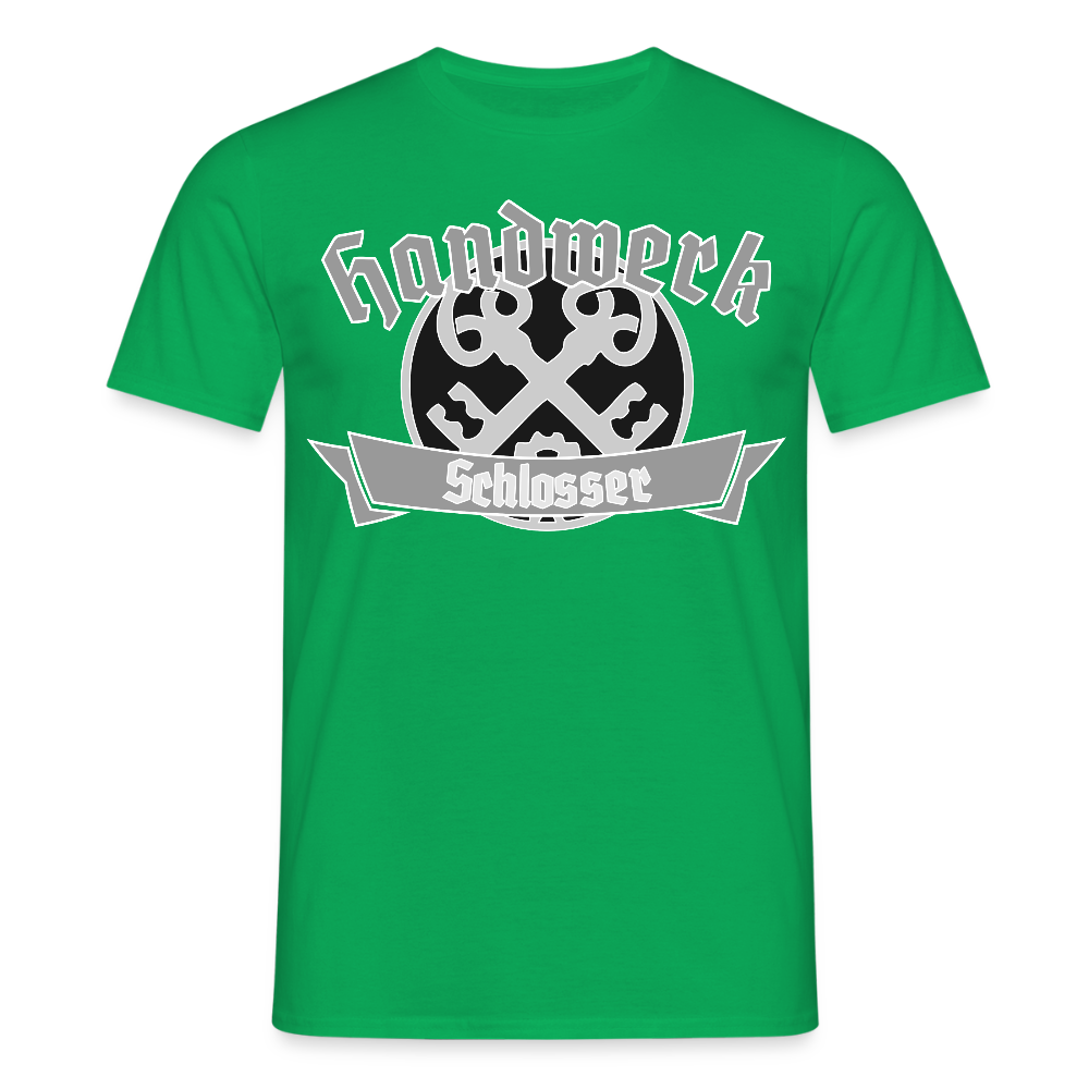 Unisex T-Shirt "Schlosser" Kelly Green Männer T-Shirt
