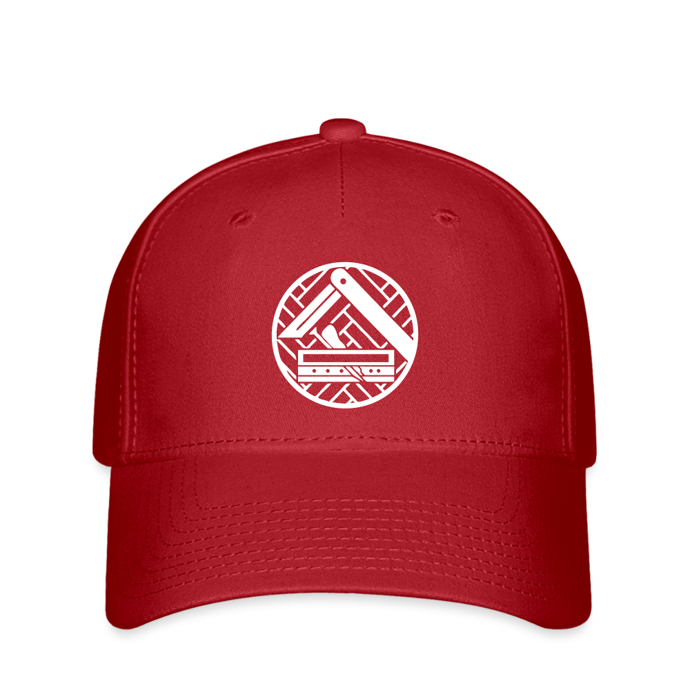 Flexfit Cap "Parkettleger" Rot Flexfit Cap