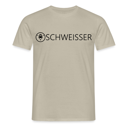 Unisex T-Shirt "Schweisser" Sandbeige Männer T-Shirt
