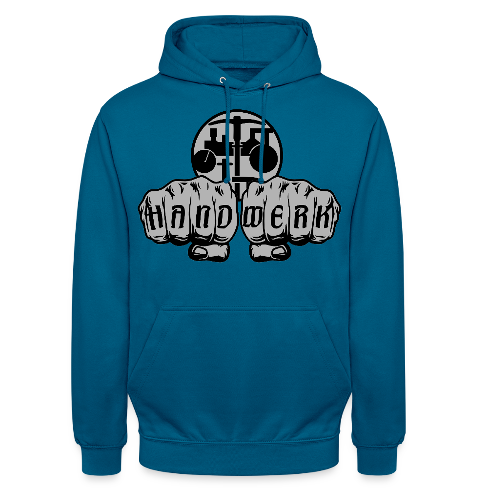 Unisex Hoodie "Strassenbauer" Tiefseeblau Unisex Hoodie