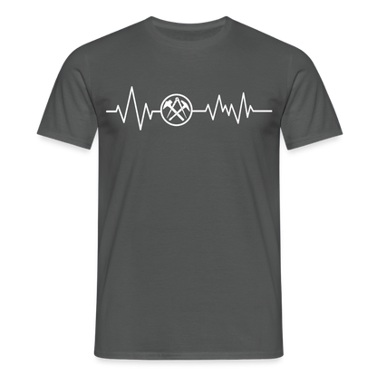 Unisex T-Shirt "Dachdecker" Anthrazit Männer T-Shirt
