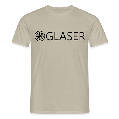 Unisex T-Shirt "Glaser" Sandbeige Männer T-Shirt