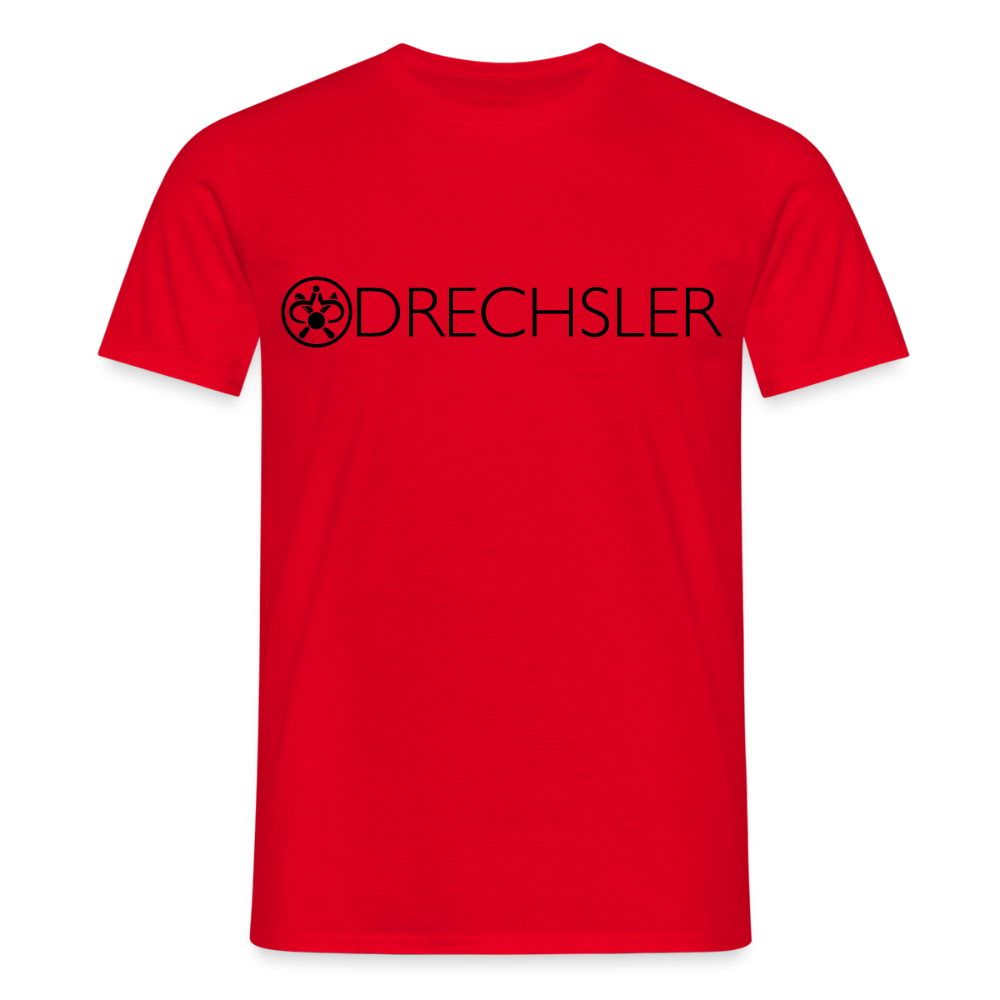 Unisex T-Shirt "Drechsler" Rot Männer T-Shirt