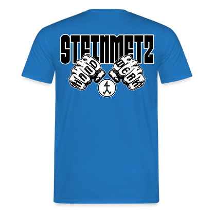 Unisex T-Shirt "Steinmetz" Royalblau Männer T-Shirt