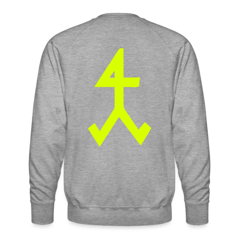 Unisex Premium Pullover "Steinmetz" neongelb Männer Premium Pullover