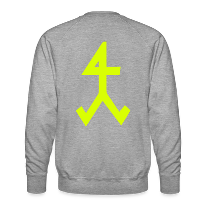 Unisex Premium Pullover "Steinmetz" neongelb Männer Premium Pullover