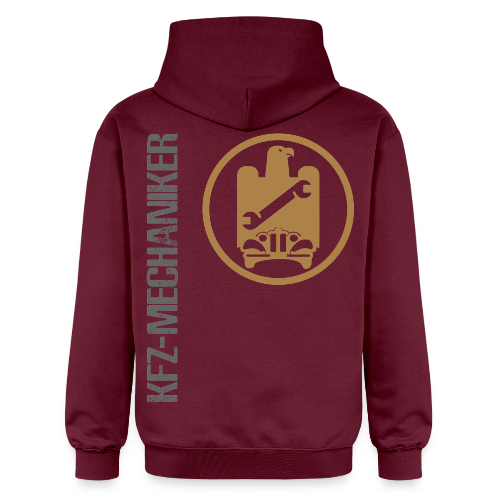 Gildan Unisex Softstyle® "KFZ-Mechaniker" Maroon Gildan Unisex Softstyle® Midweight Hoodie