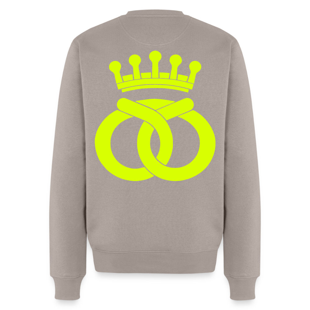 Unisex Premium Pullover "Bäcker" neongelb Männer Premium Pullover