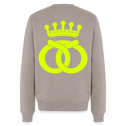 Unisex Premium Pullover "Bäcker" neongelb Männer Premium Pullover