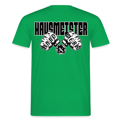 Unisex T-Shirt "Hausmeister" Kelly Green Männer T-Shirt