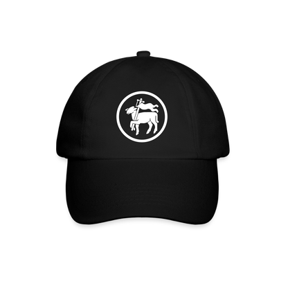 Baseballkappe "Fleischer" Schwarz Schwarz One size Baseballkappe