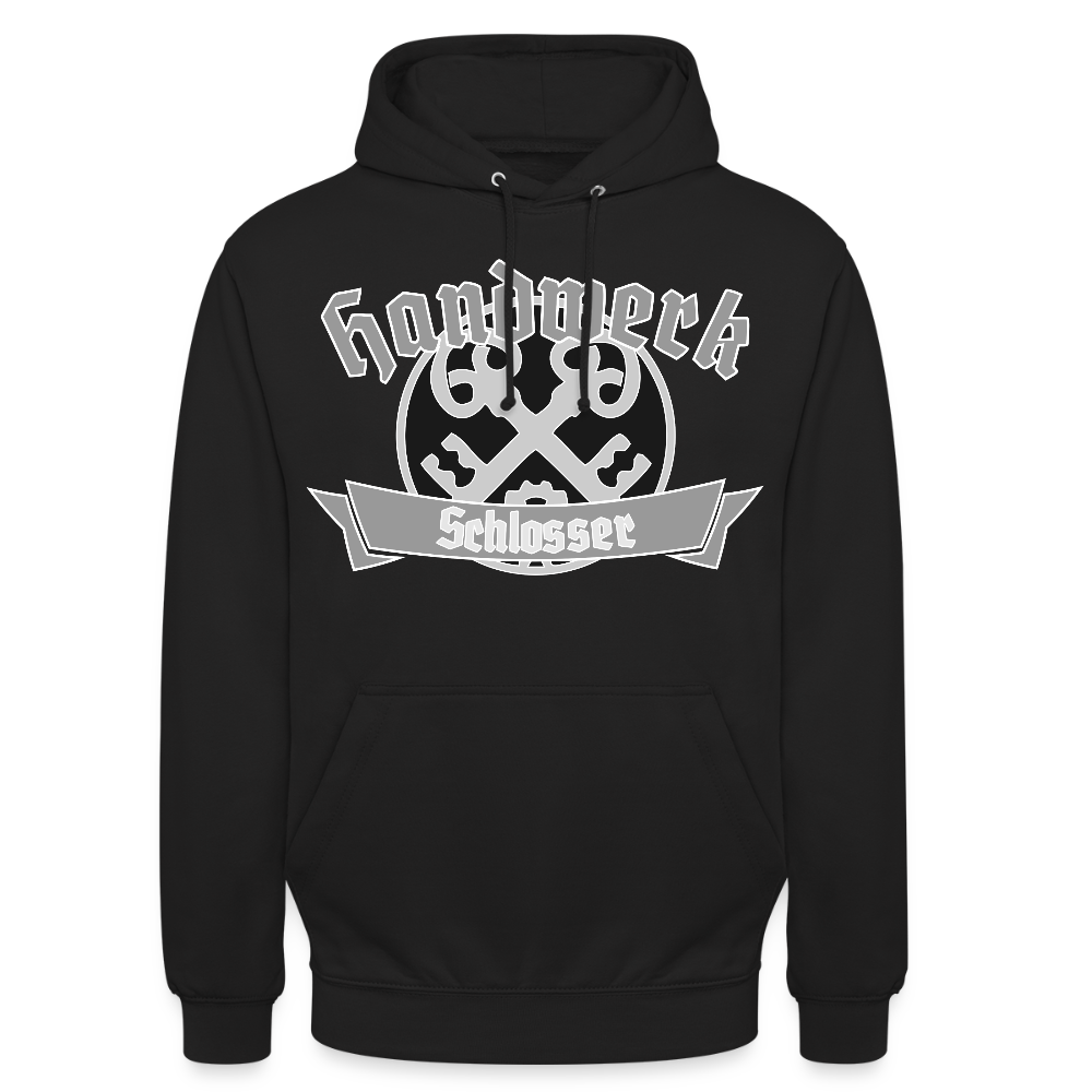 Unisex Hoodie "Schlosser" Schwarz Unisex Hoodie