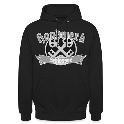 Unisex Hoodie "Schlosser" Schwarz Unisex Hoodie