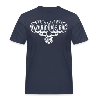 Männer Workwear T-Shirt "Gerüstbauer" Navy Männer Workwear T-Shirt