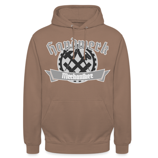 Unisex Hoodie "Mechaniker" Mokka Unisex Hoodie