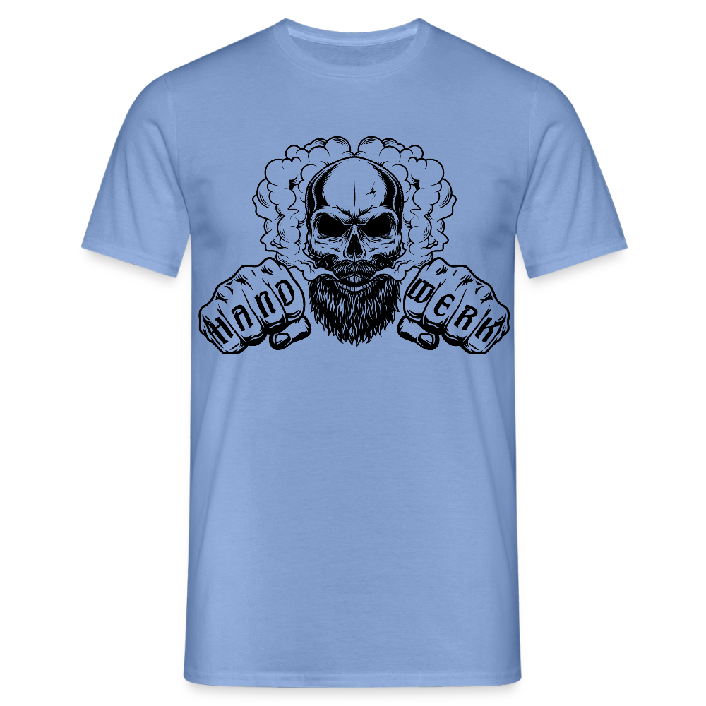 Unisex T-Shirt "Blackbeard-Handwerk" carolina blue Männer T-Shirt