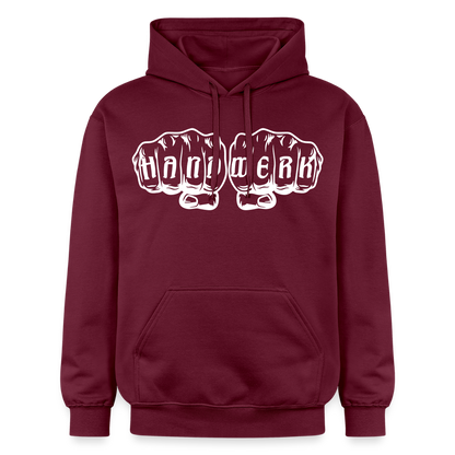 Gildan Unisex Softstyle® "Handwerk" Maroon Gildan Unisex Softstyle® Midweight Hoodie