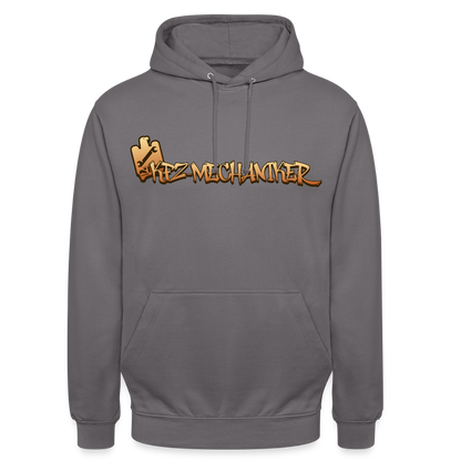 Unisex Hoodie "KFZ-Mechaniker" Mittelgrau Unisex Hoodie