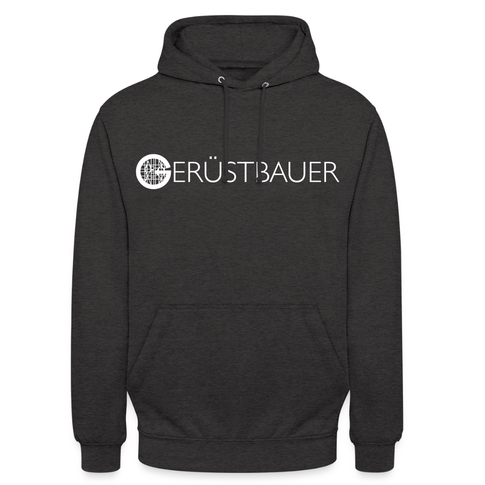 Unisex Hoodie "Gerüstbauer" - Anthrazit