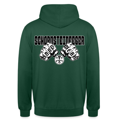 Unisex Hoodie "Schornsteinfeger" Flaschengrün Unisex Hoodie