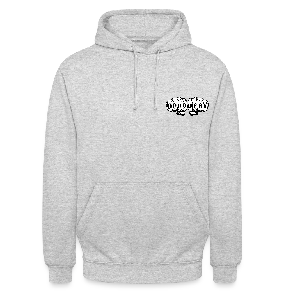 Unisex Hoodie "Handwerk" (beidseitig bedruckt) Unisex Hoodie