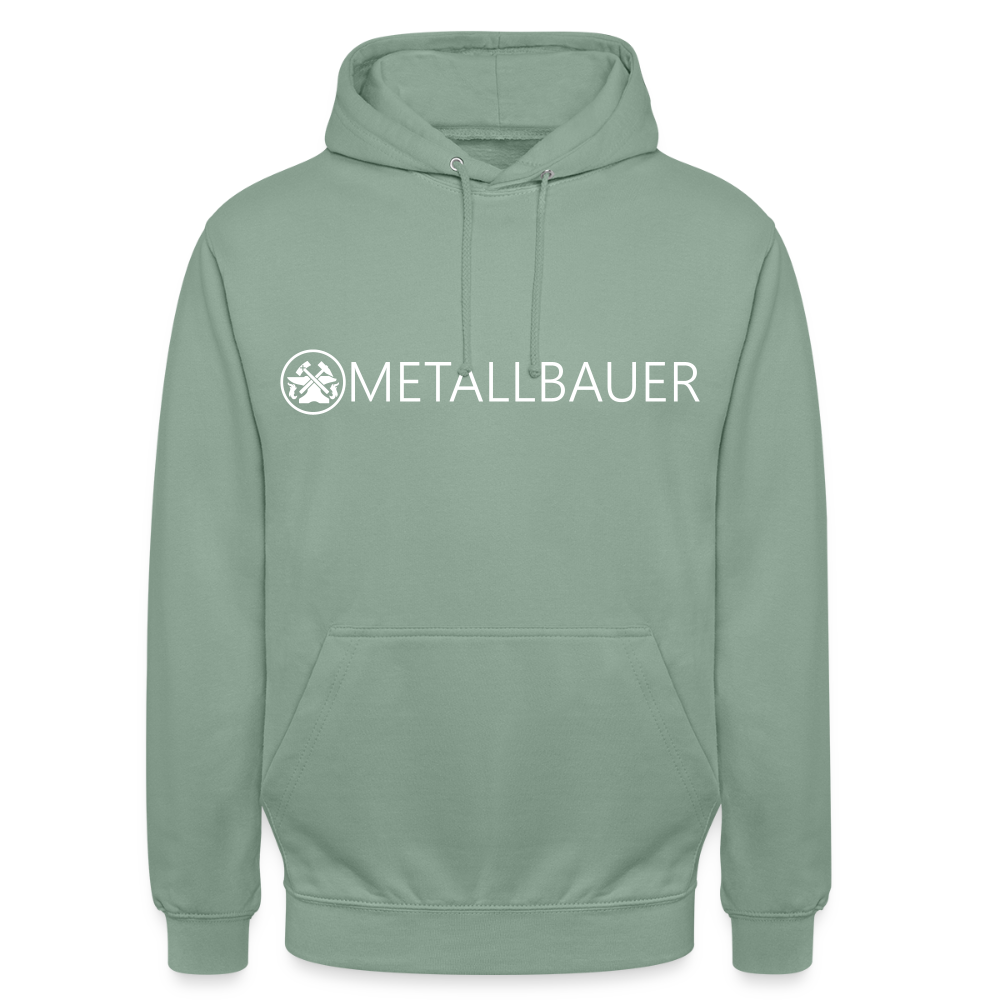 Unisex Hoodie "Metallbauer" Graugrün Unisex Hoodie