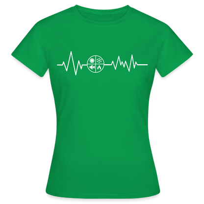 Frauen T-Shirt "Isolierer" Kelly Green Frauen T-Shirt