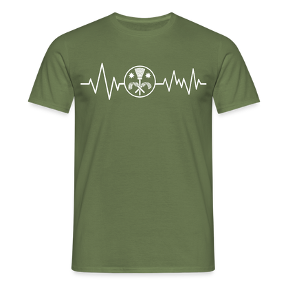 Unisex T-Shirt "Schornsteinfeger" Militärgrün Männer T-Shirt