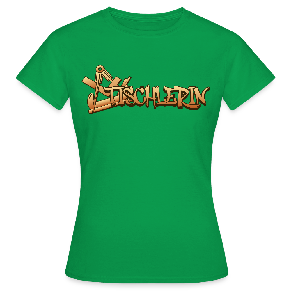 Frauen T-Shirt "Tischlerin" Kelly Green Frauen T-Shirt