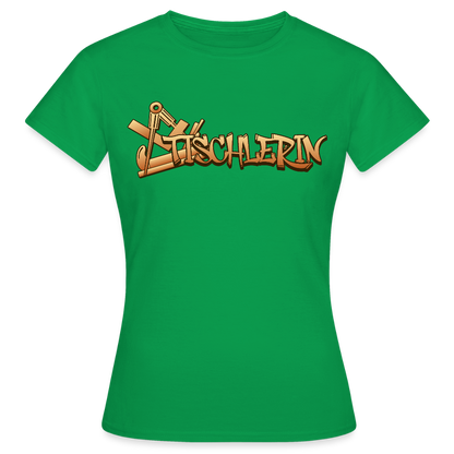 Frauen T-Shirt "Tischlerin" Kelly Green Frauen T-Shirt