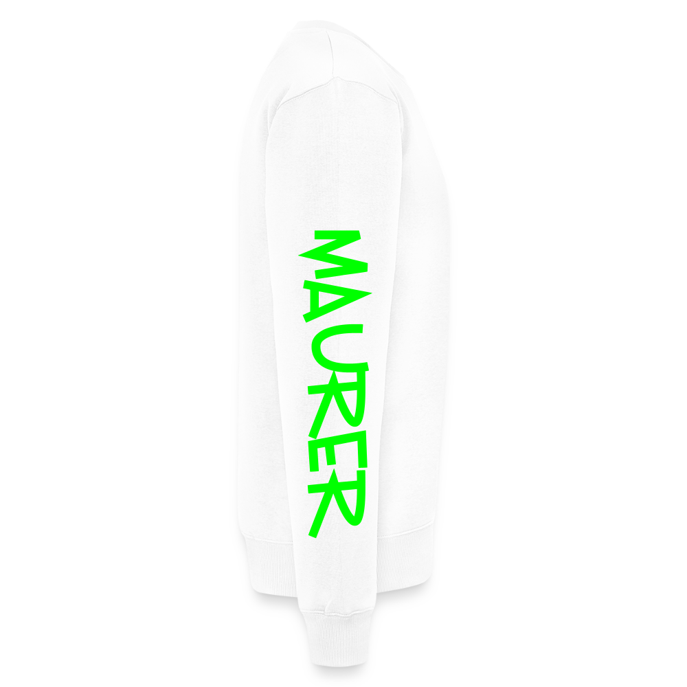 Unisex Premium Pullover "Maurer" neongrün Männer Premium Pullover