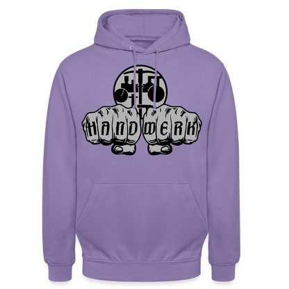 Unisex Hoodie "Strassenbauer" Lavendel Unisex Hoodie