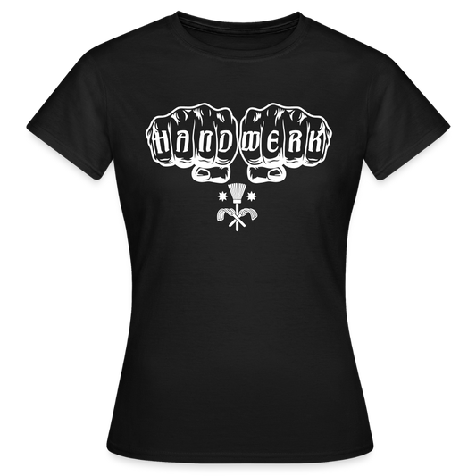 Frauen T-Shirt "Schornsteinfeger" - Schwarz