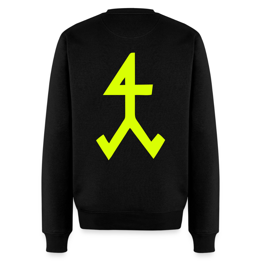 Unisex Premium Pullover "Steinmetz" neongelb Männer Premium Pullover